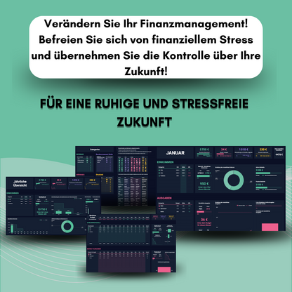 Ultimativer Budgetmanager: Kompatibel mit IOS, Android & Windows - Für Google Sheets optimiert