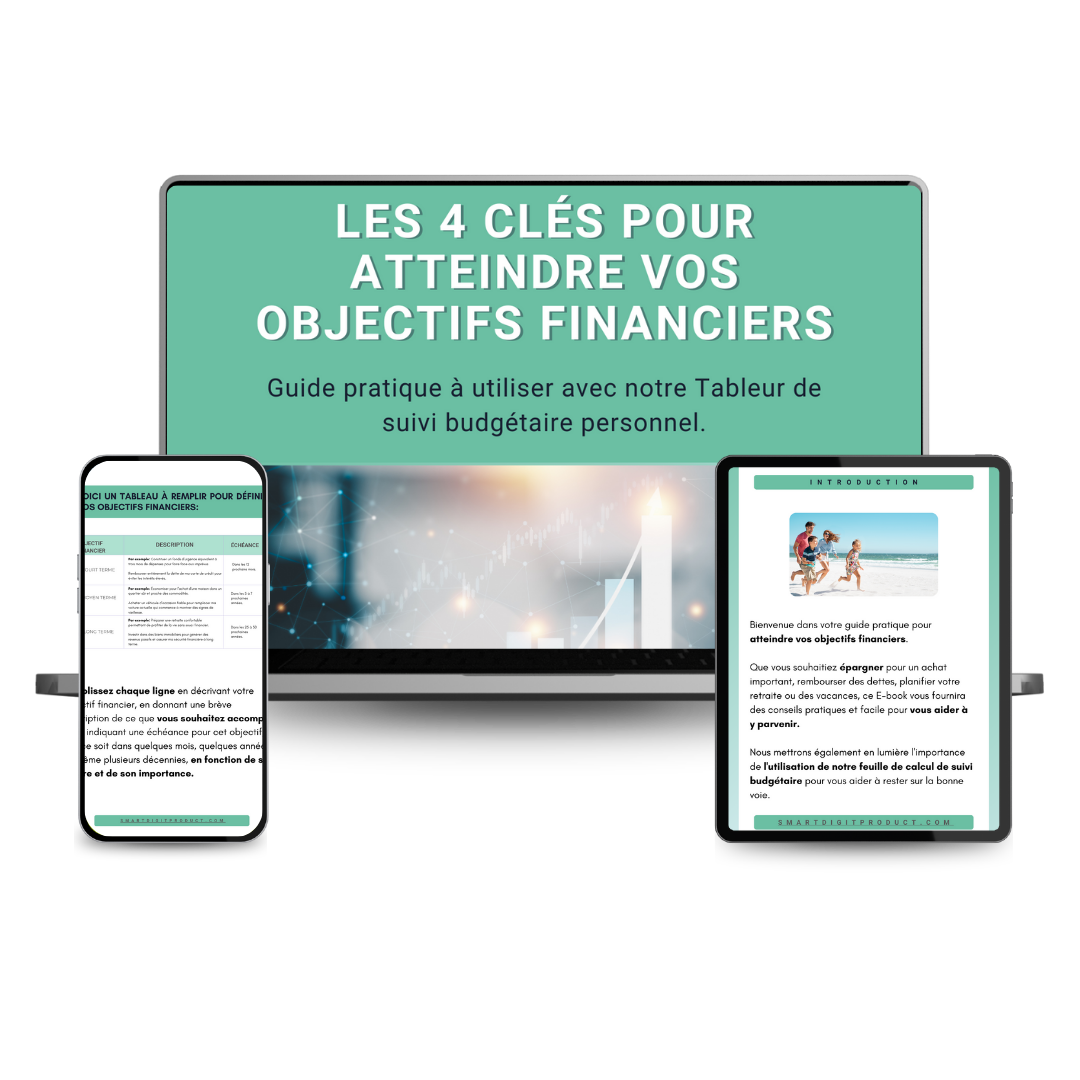 E.Book - 4 Clés pour Atteindre vos Objectifs Financiers